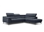 Ecksofa Fiero 5-Sitzer, Dunkelblau