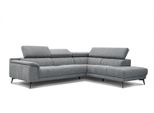Ecksofa Fiero 5-Sitzer, Grau