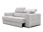 Sofa Quartz 3-Sitzer Mit Ausziehsitz, Creme