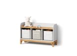 Kindersitzbank Mailo Weiß/Artisan 107.2 X 63.8 Cm Mit 2 Schubladen