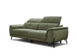 Sofa Avena 3-Sitzer Mit 1 Relaxfunktion, OlivgrüN