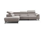 Ecksofa Fiero 5-Sitzer Mit 1 Relaxfunktion, Taupe