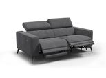 Relaxsofa Morello 3-Sitzer, Dunkelgrau, 2 X Relax Zero Gravity