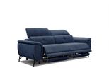Sofa Avena 3-Sitzer Mit 2 Relaxfunktionen, Dunkelblau