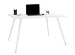 Schreibtisch Vcm "Schreibtisch BüRotisch Computertisch Salia 110X50", Weiß, B:110Cm T:50Cm, Tische, Schreibtisch