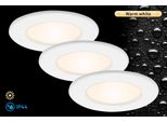 Briloner Leuchten Led Einbauleuchte "Thin", Weiß, Leuchten