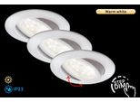 Briloner Leuchten Led Einbauleuchte "Attach Dim", Weiß, Neutral, Leuchten