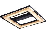 Nowa Led Deckenleuchte "Rilas", Schwarz, 4 Stk., Leuchten, Deckenlampe, Bambus, Designleuchte, Wohnzimmer, Led Deckenleuchte