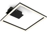 Briloner Leuchten Deckenleuchte "Frame Nici", Schwarz-Weiß (Schwarz, Weiß), Leuchten, Deckenleuchte