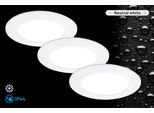 Briloner Leuchten Led Einbauleuchte "Flat In", Weiß, Leuchten