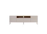 TV-MÖBEL 4 TüRen, 1 Fach, Kaschmir Und Holzdekor 35/50/160 Cm