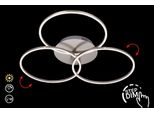 Briloner Leuchten Led Deckenleuchte "Frame", Silber, Leuchten, Led Deckenleuchte
