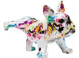 Dekofigur Kare Design "Splash Bulldog 32Cm", Mehrfarbig, B:31Cm H:21Cm T:17Cm, Polyresin, Dekofiguren