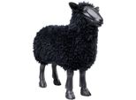 Dekofigur Kare Design "Bathilde Schwarz 48Cm", Schwarz, B:23Cm H:48Cm T:52Cm, Polyresin, Dekofiguren