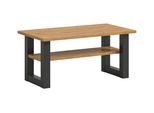 Couchtisch Seattle Eiche Artisan Mit Stauraum Eckig