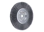 Lessmann Einreihige RundbüRste Mikroabrasiv 0,6 Mm, Sic 120, BüRsten-⌀XbüRstenbreite: 150X14 Mm (340841)