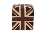SitzwÜRfel Union Jack Im Vintage-Stil, 36/36/38 Cm