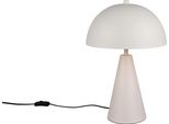 Trio Leuchten Tischleuchte "Alfie, Metall Tischlampe HöHe 43Cm Ø 30Cm Exkl 1X E27 Max 40W", Greige, 1, Ø 30Cm H: 43Cm, 1 Stk., Leuchten, Schnurschalter On/Off, Aus Min. 50% Recycling-Material, Tischleuchte