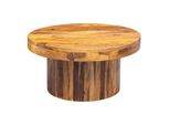 Wohnling WL5.963 Couchtisch Sheesham 60 Cm X 60 Cm X 30 Cm