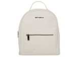 Cityrucksack Betty Barclay, Damen, Gr. B/H/T: 24Cm X 28Cm X 12Cm, Onesize, Weiß, Kunstfaser, RucksäCke Cityrucksack