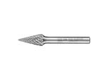 Pferd Tools Hartmetall HochleistungsfräSstift Allround Spitzkegel Skm Ø 10X20Mm Schaft-Ø 6Mm Universal Grob (21001036)
