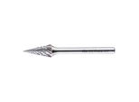 Pferd Tools Hartmetall HochleistungsfräSstift Allround Spitzkegel Skm Ø06X13Mm Schaft-Ø 3Mm Universal Grob (21001075)