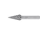 Pferd Tools Hartmetall HochleistungsfräSstift Steel Spitzkegel Skm Ø 12X25 Mm Schaft-Ø 6 Mm FüR Stahl (21115287)