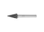 Pferd Tools Hartmetall HochleistungsfräSstift Allround Spitzkegel Skm Ø 10X20Mm Schaft-Ø 6Mm Hicoat Universal (21001057)