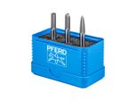 Pferd Tools Hartmetall HochleistungskleinfräSstift Set 1306 Micro 3-Tlg. Ø 6Mm Schaft-Ø 6Mm Feinbearbeitung (21901306)