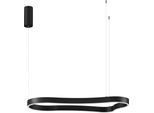 Nova Luce Pendelleuchte "Dussa", Schwarz, 1, H: 150Cm, 1 Stk., Leuchten, Pendelleuchte
