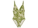 Marc O'Polo Damen Badeanzug Abstract FlowerSchwimmanzug, Einteiler, Bademode