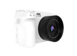 4K-Digitalkamera, 75 Megapixel, Dual-Lens-Kamera, geeignet für hochauflösende Fotos und Selfies