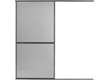 Insektenschutz-SchiebetüR Hecht International "Comfort", Grau (Rahmen: Anthrazit Gewebe: Anthrazit), B:120Cm H:240Cm, Insektenschutzgitter, Bxh: 120X240 Cm