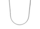 Kette Ohne AnhäNger Tom Tailor, Silber (Edelstahlfarben), Halsketten, Herren, Edelstahl, L: 55 B: 4,7Mm, B:4,7Mm