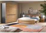 Schlafzimmer 4-Teilig Grau, Eiche Artisan