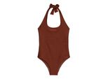 Marc O'Polo Damen Badeanzug Breezy LeafSchwimmanzug, Einteiler, Bademode