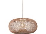 Good & Mojo HäNgeleuchte "Arizona", Beige (Natur), 1, Ø 70Cm H: 236Cm, Leuchten, HäNgeleuchte