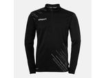 Trainingspullover Uhlsport "1/4 Zip Top Score 26 1/4 Zip Top", Herren, Gr. L, Schwarz, Weiß, Obermaterial: 100% Polyester Pol. Recyc.., Pullover