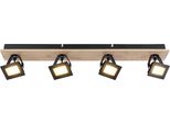 Globo Lighting Deckenstrahler "Joya", Schwarz Matt, H: 11Cm, 1 Stk., Leuchten, Spot Deckenspot Flur Schlafzimmer Wohnzimmer, Deckenstrahler