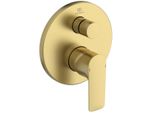 Ideal Standard Badearmatur UP Connect Air Dinen 1717 D:157Mm Brushed Gold, A8740A2 A8740A2