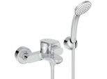 Ideal Standard Badearmatur Aufputz Ceralife O Mit Handbrause-Set Chrom, BE115AA BE115AA