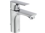 Ideal Standard Waschtischarmatur Connect Air, Nd, 5 L/Min., M.Ablgarn., Ausld.112Mm, Chrom, A7022AA A7022AA