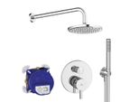 Ideal Standard Armaturen-Bundle Unterputz Ceraline Chrom BD193AA