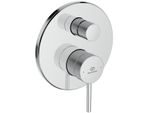 Ideal Standard Unterputz-Badearmatur Ceraline Nuovo DIN EN 1717 (Dvgw), Chrom, A8567AA A8567AA