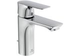 Ideal Standard Waschtischarmatur Connect Air, 5 L/Min., M.Ablgarn., Ausld.112Mm, Chrom, A7021AA A7021AA