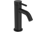 Ideal Standard Waschtischarmatur Ceraline Nuovo Ausladung 105Mm M.Push-Open-Ventil Bluestart Silk B BD759XG