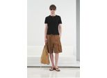 Slim Fit Rundhals Baumwoll-T-Shirt