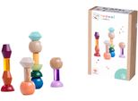 Steckspielzeug Eichhorn "Montessori Stapelperlen", Bunt, Steckspielzeug, Baby, Holz