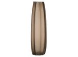 Ritzenhoff Breker Vase, Braun, Glas, Zylindrisch, 44 cm, Dekoration, Vasen, Glasvasen