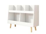 Bücherregal,, Weiß, Holzwerkstoff, 60x80x25 cm, Kinder- & Jugendzimmer, Kindermöbel, Kinderregale